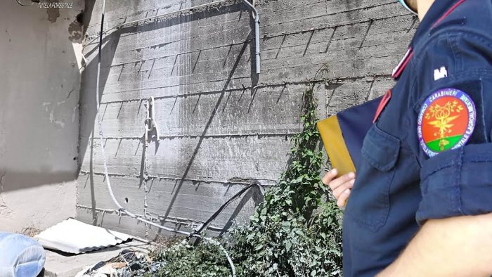 scarico illecito nel torrente solofrana 40enne denunciato