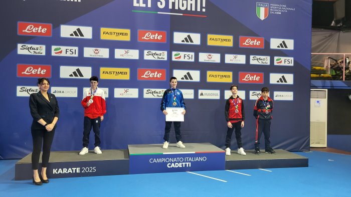 karate bronzo a ostia per amedeo iacobacci junior pronto per i mondiali