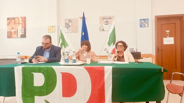 maria aceto e la nuova segretaria del partito democratico di sassuolo