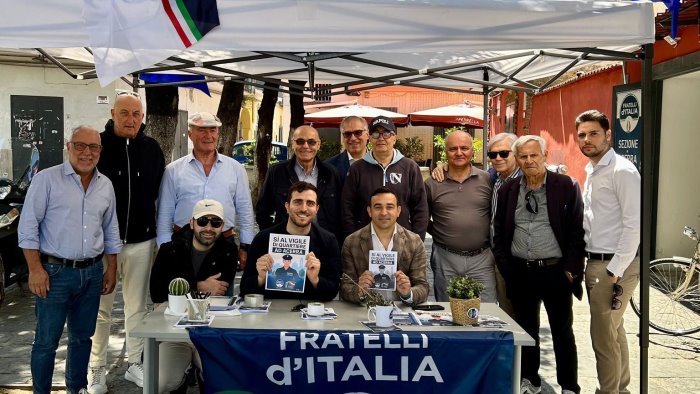 fdi acerra successo per la campagna sul vigile di quartiere
