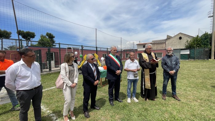 somma vesuviana al via la riqualificazione dello stadio felice nappi