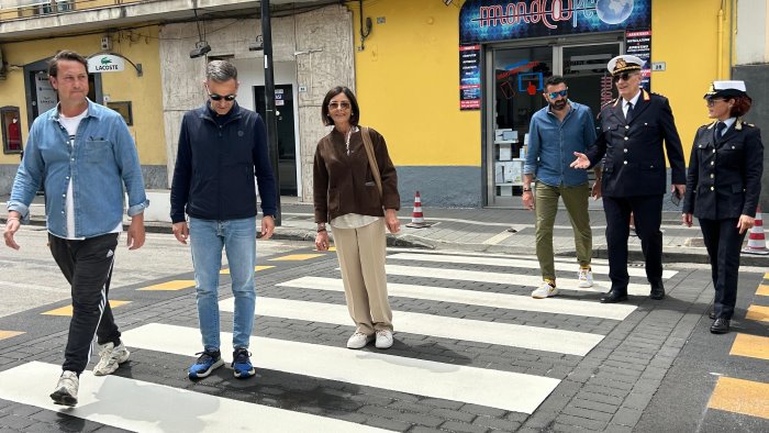 pontecagnano faiano attraversamenti rialzati per la sicurezza stradale