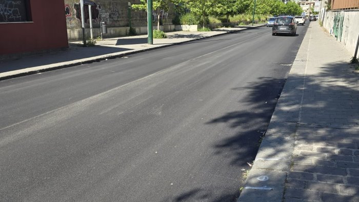 casoria nuovo look per diverse strade lavori per manto e segnaletica