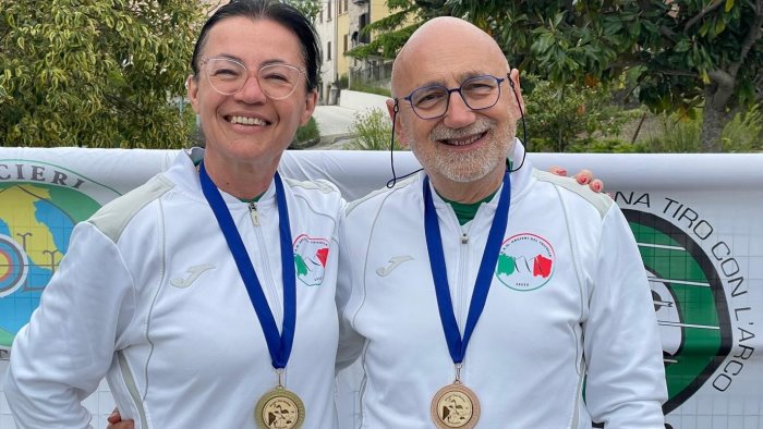 arcieri del tricolle due medaglie in molise