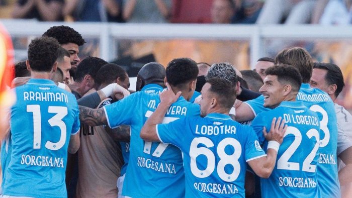 il napoli ha il bonus pareggio ma deve vincere due delle prossime tre partite