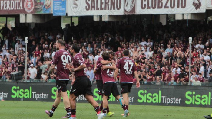 salernitana amatucci is on fire anche la lega b premia il mediano