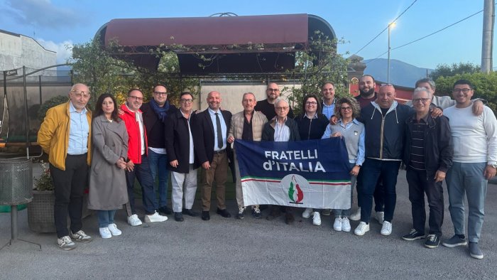 pagani nasce il circolo territoriale di fratelli d italia