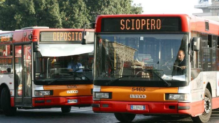 giovedi 4 ore di sciopero del trasporto pubblico locale