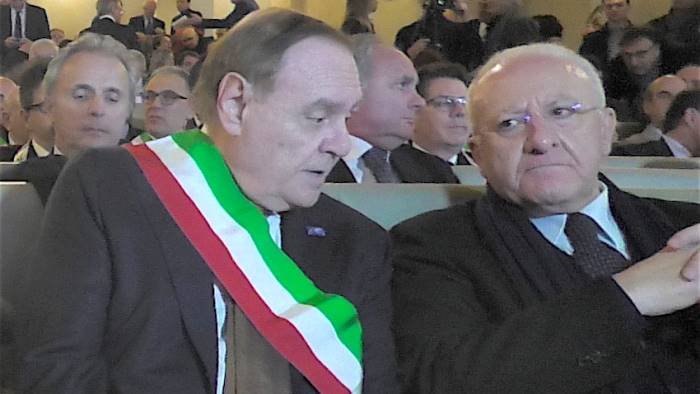 de luca bis siglato il patto con mastella e de mita jr