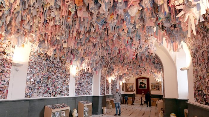 materdomini rinnovata la sala dei fiocchi di san gerardo