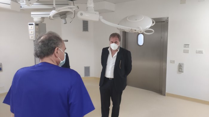 aversa graziano visita i cantieri del moscati