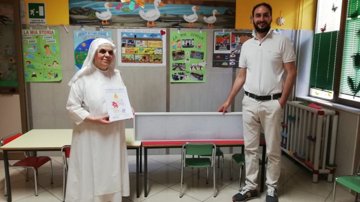 prima aula anti covid all avanguardia a santa maria capua vetere