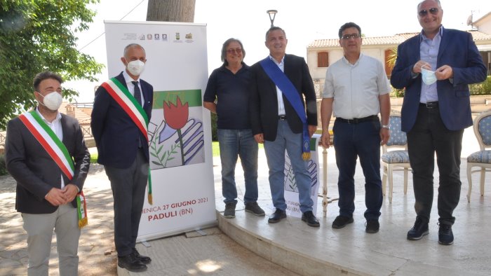 la lotta al covid nell infiorata di paduli