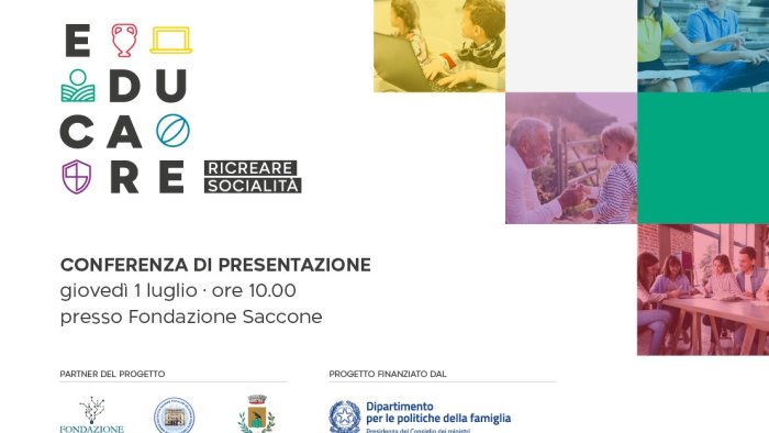 educare ricreare socialita alla fondazione saccone l evento per i giovani