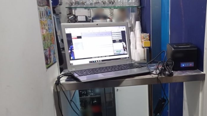 scommesse abusive denunciata titolare di un bar di cava de tirreni