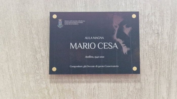 conservatorio l aula magna dedicata al maestro mario cesa