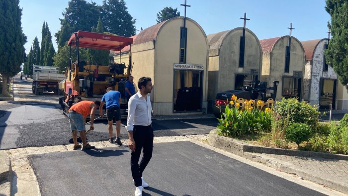 partono i lavori di restyling del cimitero comunale di pontecagnano
