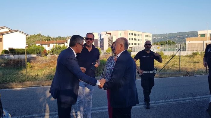 sicurezza ad agropoli visita del questore di salerno per il commissariato
