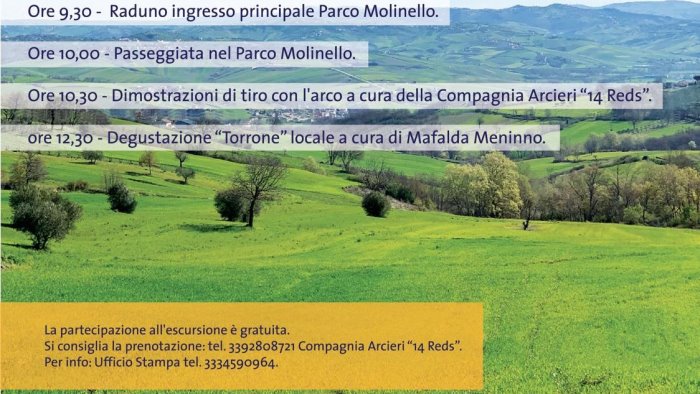 percorsi nelle valli del ben vivere tra tiro con l arco e torrone