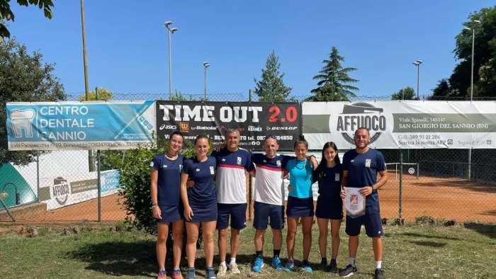 tennis serie c il ct san giorgio del sannio intravede il salto di categoria