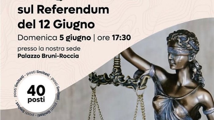 giustizia a montella confronto sul referendum con il senatore urraro