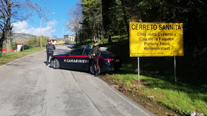droga e infrazioni al codice della strada controlli in valle telesina