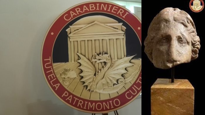 nucleo tutela ritrova importante scultura sara restituita a museo montesarchio