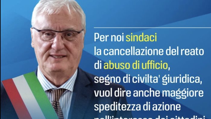 abuso d ufficio valiante pd segno di civilta giuridica