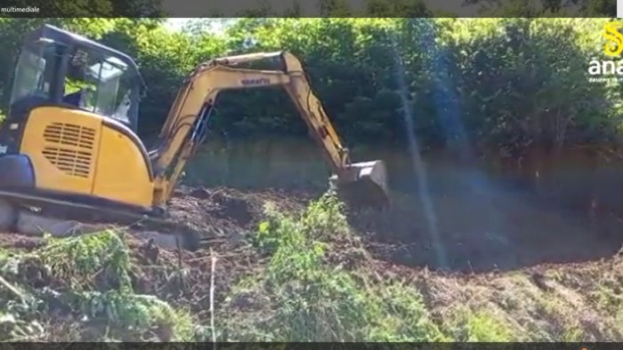 raccordo av sa l anas avvia il ripristino della scarpata ad atripalda