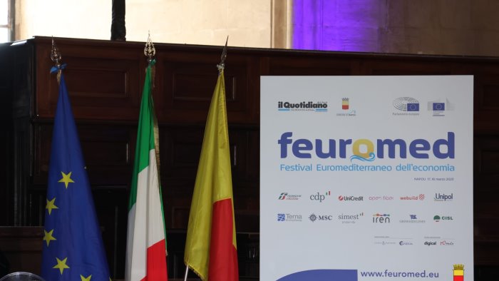 feuromed domani 21 giugno a roma presentazione carta di napoli