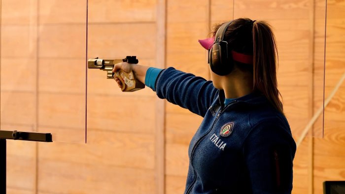 giochi europei tiro a segno la sannita varricchio bronzo nella prova a squadre