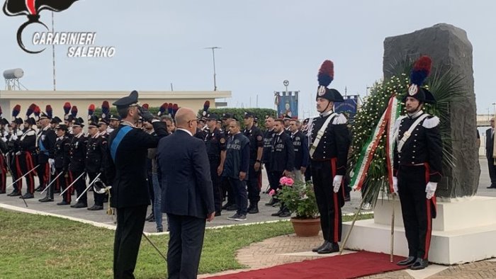 celebrato il 209 anniversario dell arma dei carabinieri a salerno