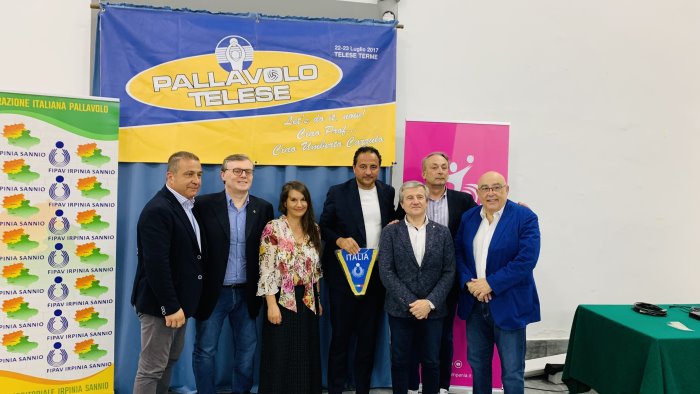 pallavolo la nazionale under 17 a telese terme insieme alla germania
