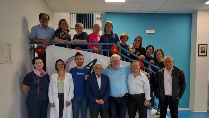 amos partenio successo per la prevenzione in rosa a sperone