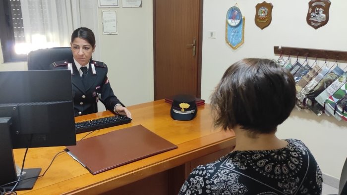 carabinieri bonito un luogo dedicato per aiutare le vittime di violenze e abusi