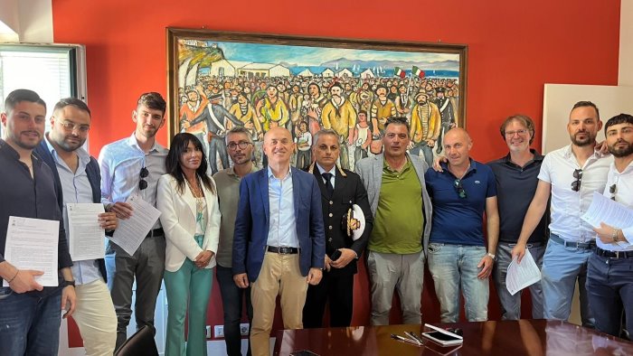 agropoli entrano in servizio otto nuovi agenti di polizia locale