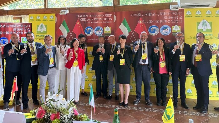 un ponte fra la campania e la cina per promuovere le eccellenze agroalimentari