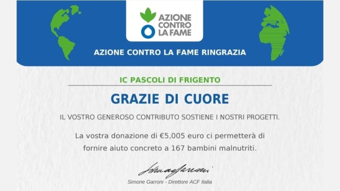 frigento corsa contro la fame per la costa d avorio raccolti 5mila euro