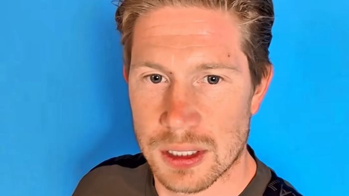 de bruyne il primo messaggio ai tifosi non vedo l ora di unirmi alla squadra