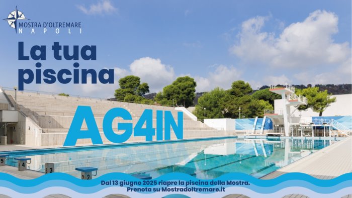 napoli domani riapre la piscina della mostra d oltremare