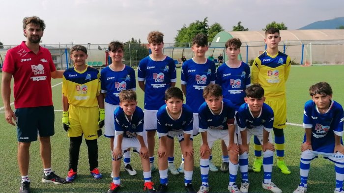 grottaminarda l under 13 azzurra vince nuovamente il campionato provinciale