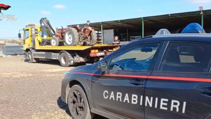 morra de sanctis furto in un azienda agricola per 100mila euro