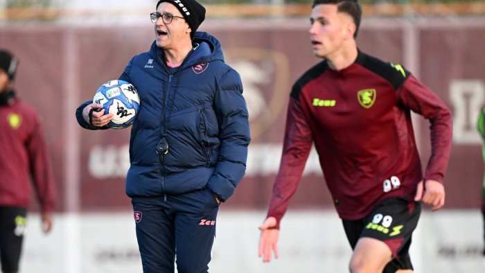 salernitana grinta marino il tecnico alla ripresa non e finita