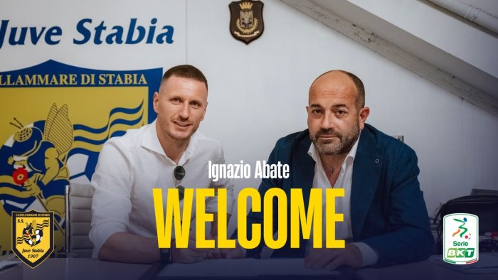 ufficiale juve stabia abate e il nuovo allenatore daro tutto per le vespe