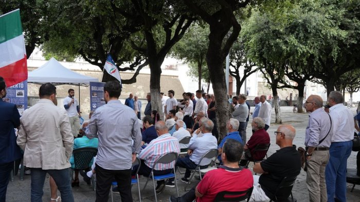 acerra fdi intitola sezione all onorevole bigliardo lavoreremo nel suo nome