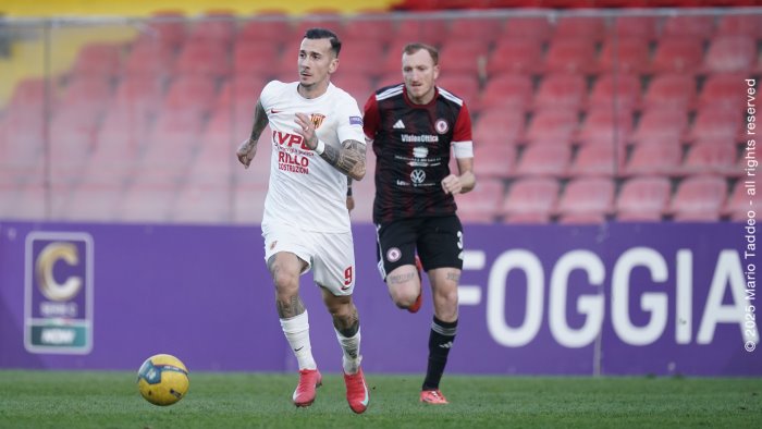 il capitano del foggia salines e riuscito nel suo intento