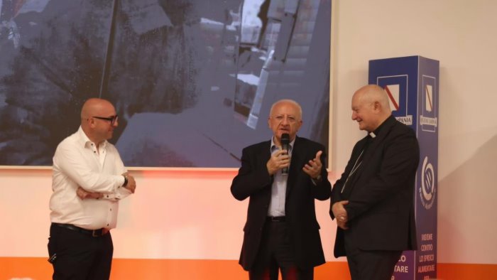 banco alimentare campania successo per la cena dei sindaci solidali