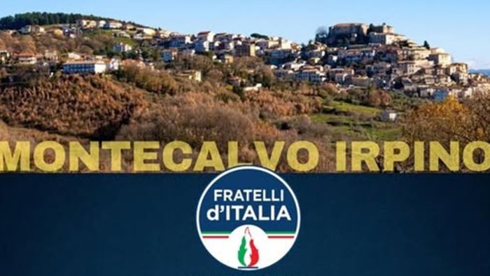 congressi cittadini di fratelli d italia tappa oggi a montecalvo irpino