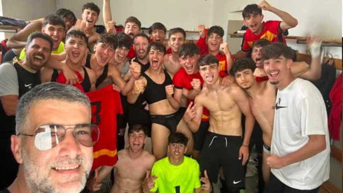 benevento all assalto dello scudetto under 17 stamani la presentazione a roma