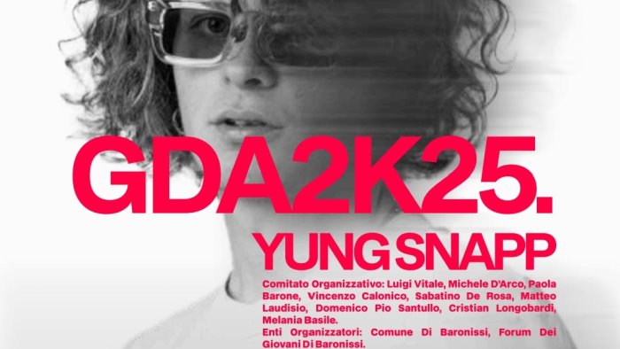 baronissi giornata dell arte giovedi 5 giugno guest il rapper yung snapp
